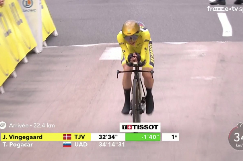 Tour de France (2.UWT) - 16ème étape - Vingegaard écrase le chrono