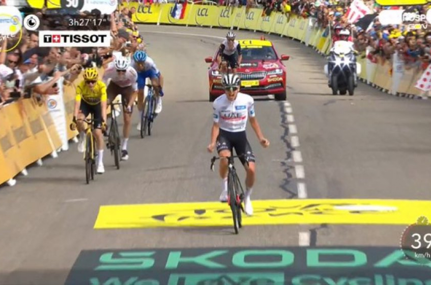 Tour de France (2.UWT) - 20ème étape - Victoire de Pogacar