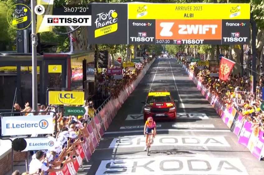 Tour de France Femmes (2.WWT) - 5ème étape - Victoire de Bauernfeind
