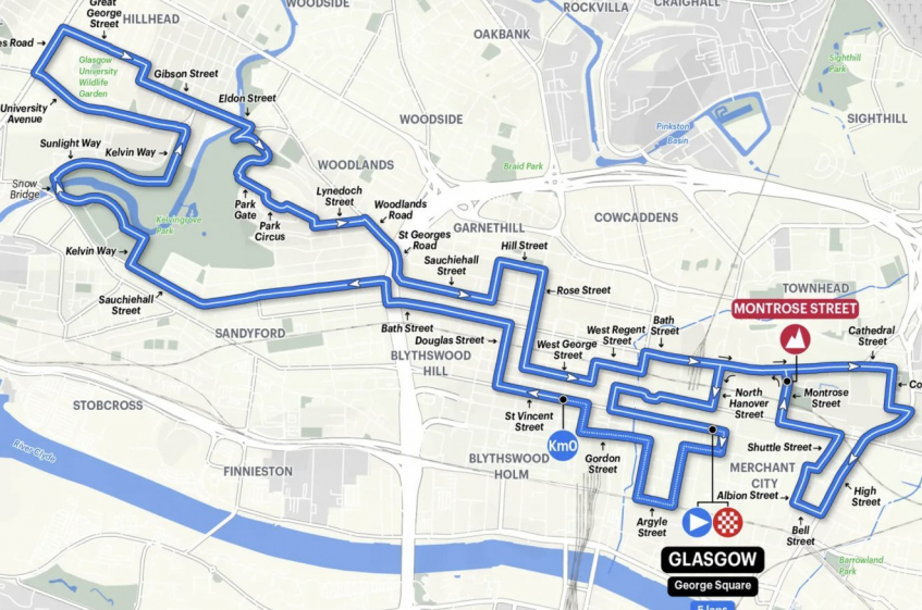 Glasgow 2023 : parcours, profil et favoris de la course en ligne