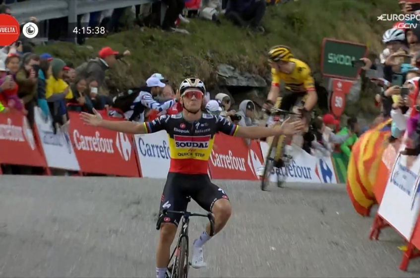 Tour d'Espagne (2.UWT) - 3ème étape - Victoire de Remco Evenepoel