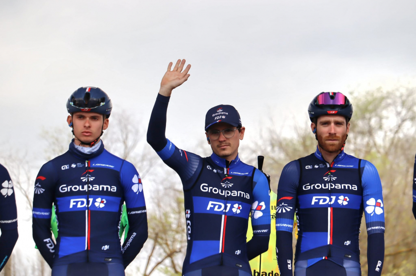Victime d'une chute à l'entraînement, David Gaudu est forfait pour la Bretagne Classic