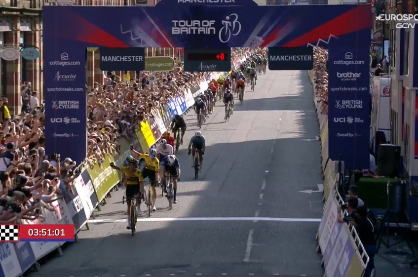 Tour of Britain (2.Pro) - 1ère étape - Victoire d'Olav Kooij