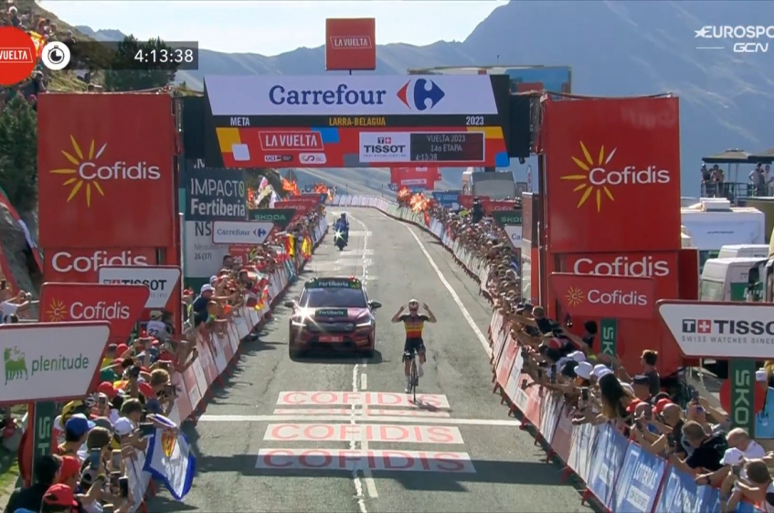 Tour d'Espagne (2.UWT) - 14ème étape - Victoire de Remco Evenepoel