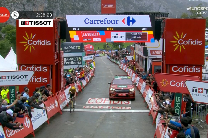 Tour d'Espagne (2.UWT) - 16ème étape - Victoire de Jonas Vingegaard