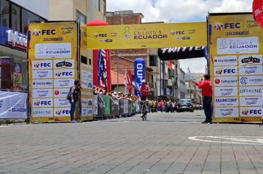Vuelta a Ecuador (2.2) - 2ème étape - Victoire de Chapalud