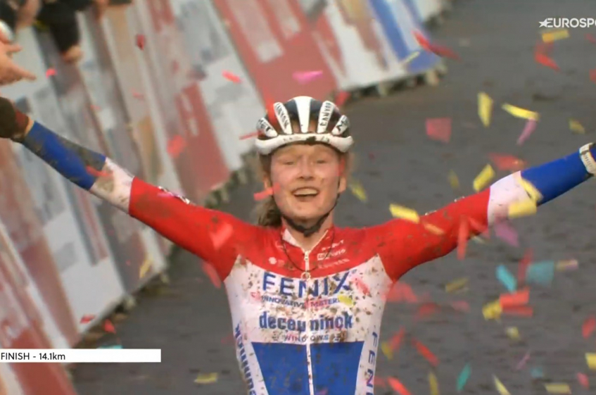 Cyclo-Cross - Gavere - Victoire de Puck Pieterse