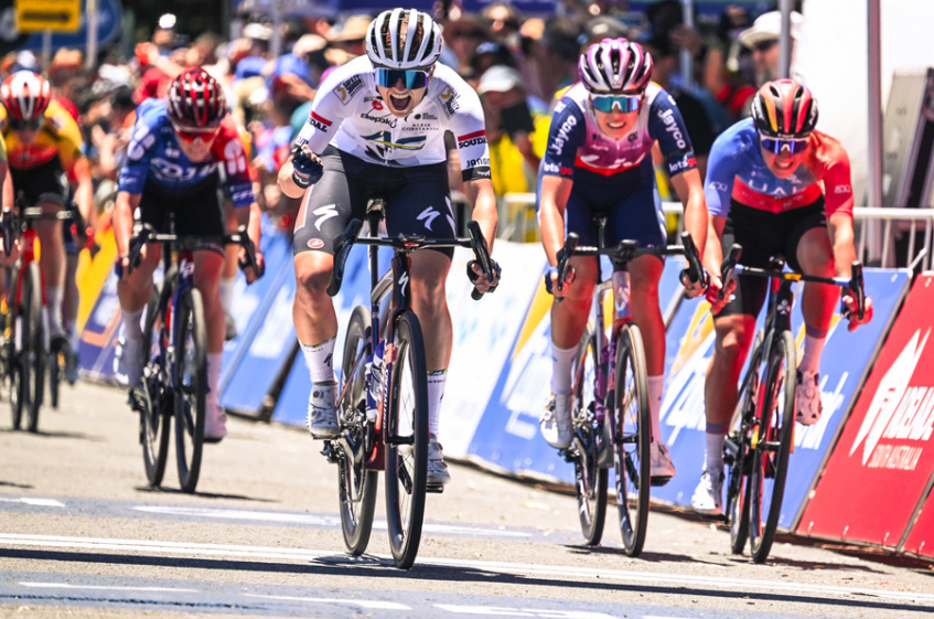 Tour Down Under : Ally Wollaston "Je suis très fière"