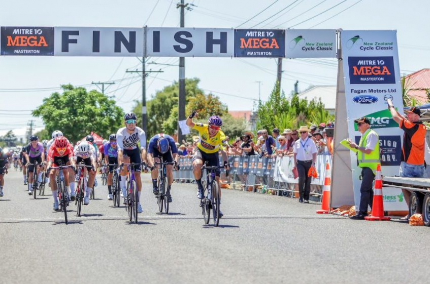 New Zealand Cycle Classic (2.2) - 4ème étape - Aaron Gate signe le triplé