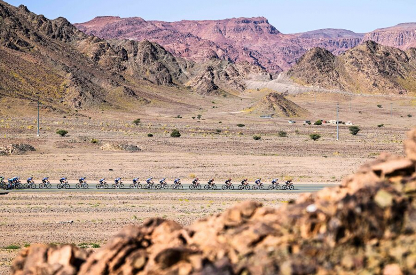AlUla Tour : la vidéo du dernier kilomètre de la 1ère étape