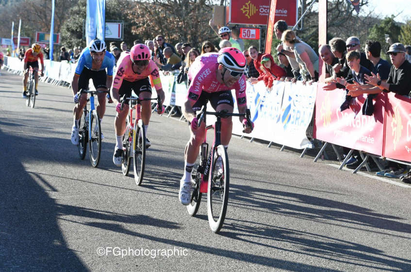Etoile de Bessèges (2.1) - 4ème étape - Victoire de Samuel Leroux