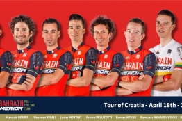 Tour de Croatie : Bahrain-Merida avec Vincenzo Nibali