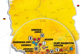 Tour de Pologne : le parcours étape par étape