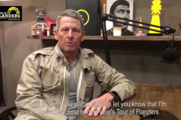 Lance Armstrong invité du Tour des Flandres 2018