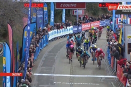 Etoile de Bessèges (2.1) - 2ème étape - Victoire de Christophe Laporte (complet)
