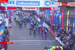 Etoile de Bessèges (2.1) - 3ème étape - Victoire de Marc Sarreau (complet)
