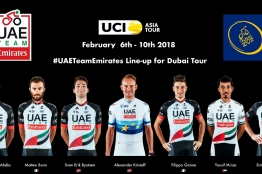 Dubai Tour : UAE Team Emirates avec Alexander Kristoff