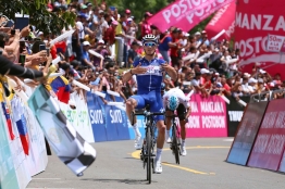 Colombia Oro y Paz : Julian Alaphilippe "Je ne m'attendais pas à gagner ici"