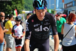 Tirreno-Adriatico : le Team Sky avec Chris Froome