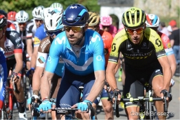 Route d'Occitanie : Alejandro Valverde au départ