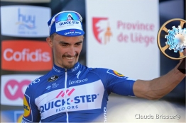 Critérium du Dauphiné : Julian Alaphilippe "La seule étape où je m'imaginais gagner"