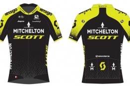 Equipement : un maillot inchangé pour Mitchelton - Scott en 2019