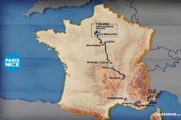 Paris-Nice : le parcours et les étapes de l'édition 2019