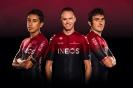 Le Team Ineos dévoile sa nouvelle tunique !