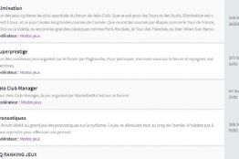 Tour d'Italie : de nombreux jeux vous attendent sur nos forums !
