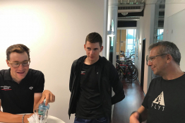Matériel : en immersion au siège du Team Voralrberg