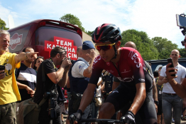 Tour de Toscane : le Team Ineos avec Egan Bernal