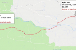 Le parcours des championnats du monde raccourci