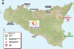 Tour de Sicile : le parcours de l'édition 2020