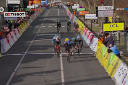Paris-Nice : le final de la 2ème étape en vidéo