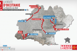 Route d'Occitanie : parcours et étapes de l'édition 2020