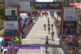 Vuelta a Burgos : le final de la 2ème étape en vidéo