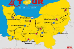 Tour de Normandie : le parcours de l'édition 2021