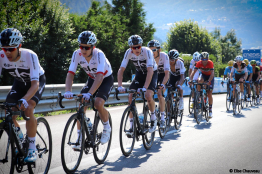 Chris Froome au départ de la Vuelta San Juan