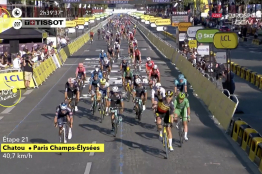 Tour de France (2.UWT) - 21ème étape - Victoire de Van Aert