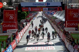 Tour d'Espagne : la vidéo du final de la 2ème étape