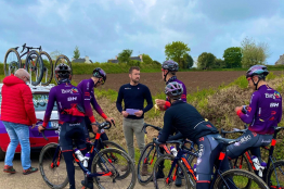 Bilan 2021 de l'équipe Burgos BH avec Damien Garcia