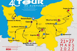 Tour de Normandie : le parcours et les étapes de l'édition 2022