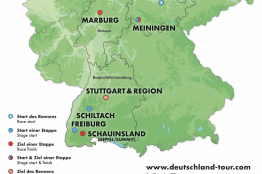 Deutschland Tour : le parcours et les étapes de l'édition 2022
