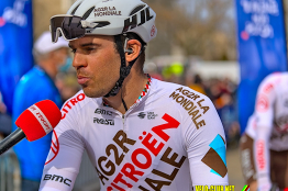 Tour de la Provence : Ag2r-Citroen avec Lilian Calmejane