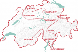 Tour de Suisse : parcours et profils des étapes de l'édition 2022