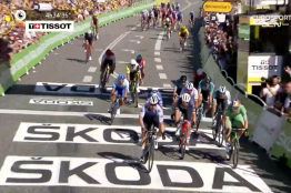 Tour de France : la vidéo du final de la 2ème étape