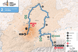 Sibiu Cycling Tour : présentation de la 2ème étape