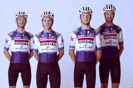 Soudal Quick Step dévoile son maillot pour la saison 2023