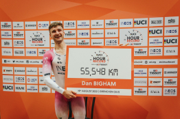 Dan Bigham a battu le record du monde de l'heure