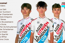 Ag2r Citroen U19 dévoile ses recrues pour la saison 2023